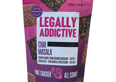 Legally Addictive Chai Masala Cookie Crackers