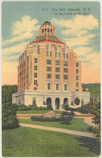 City Hall Postcard Reproduction