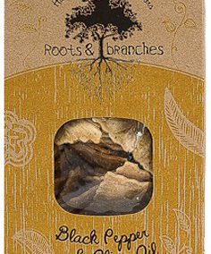 Roots & Branches Black Pepper & Olive Oil Crackers