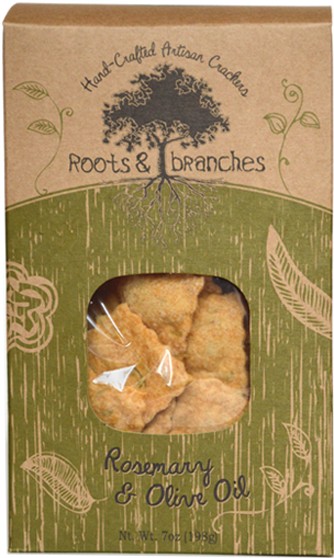 Roots & Branches Rosemary & Olive Oil Crackers