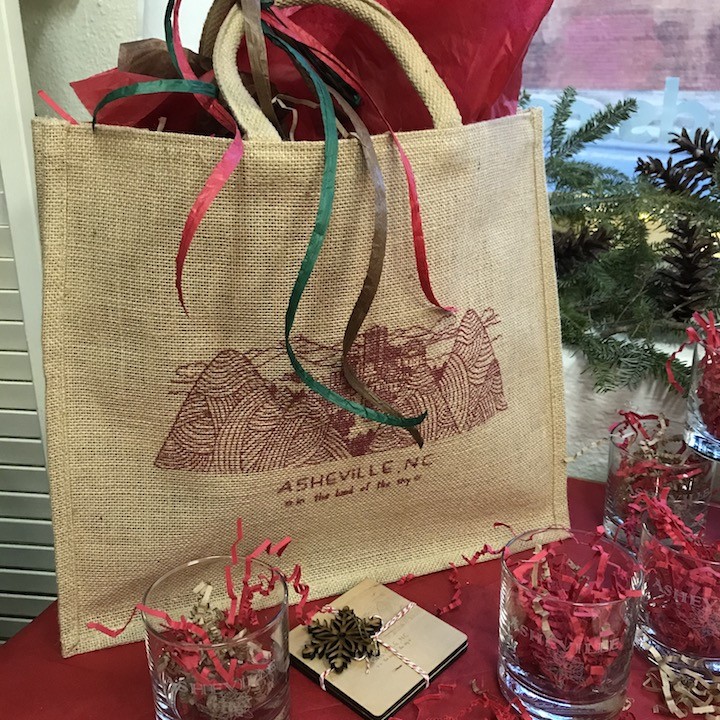 Holiday market bag | Asheville Goods