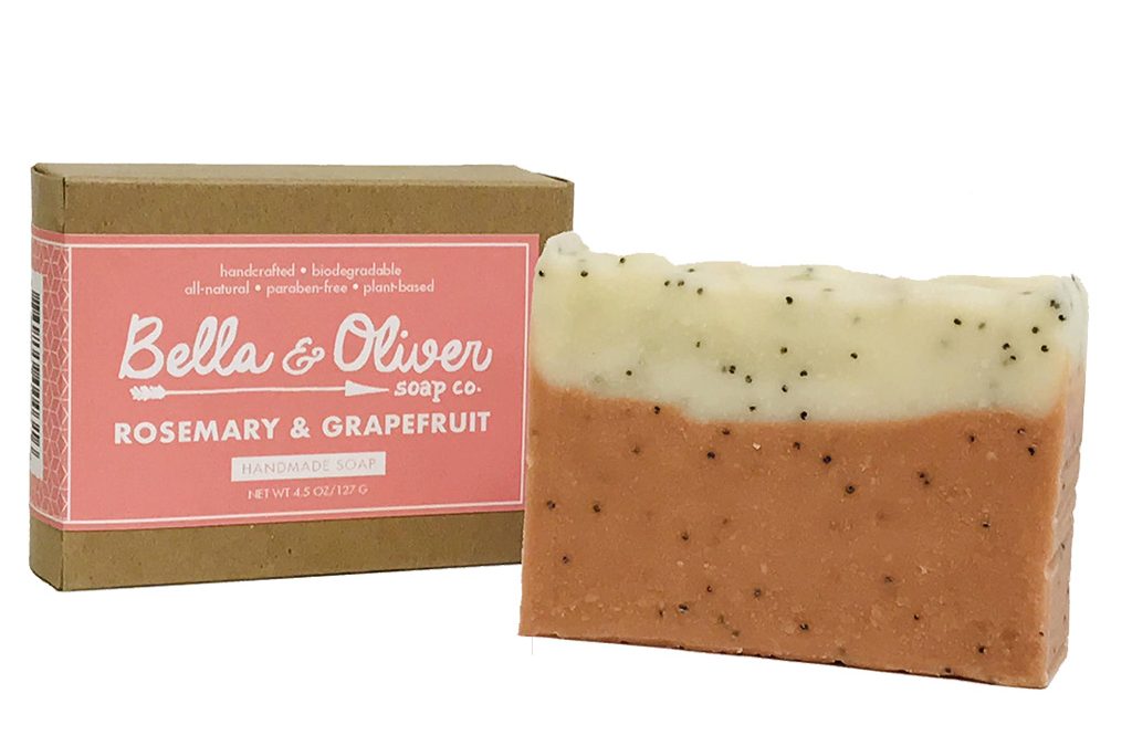 Bella & Oliver Rosemary Grapefruit Soap