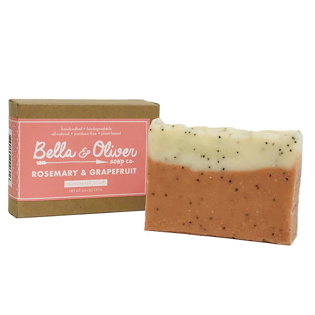 Bella & Oliver Rosemary Grapefruit Soap