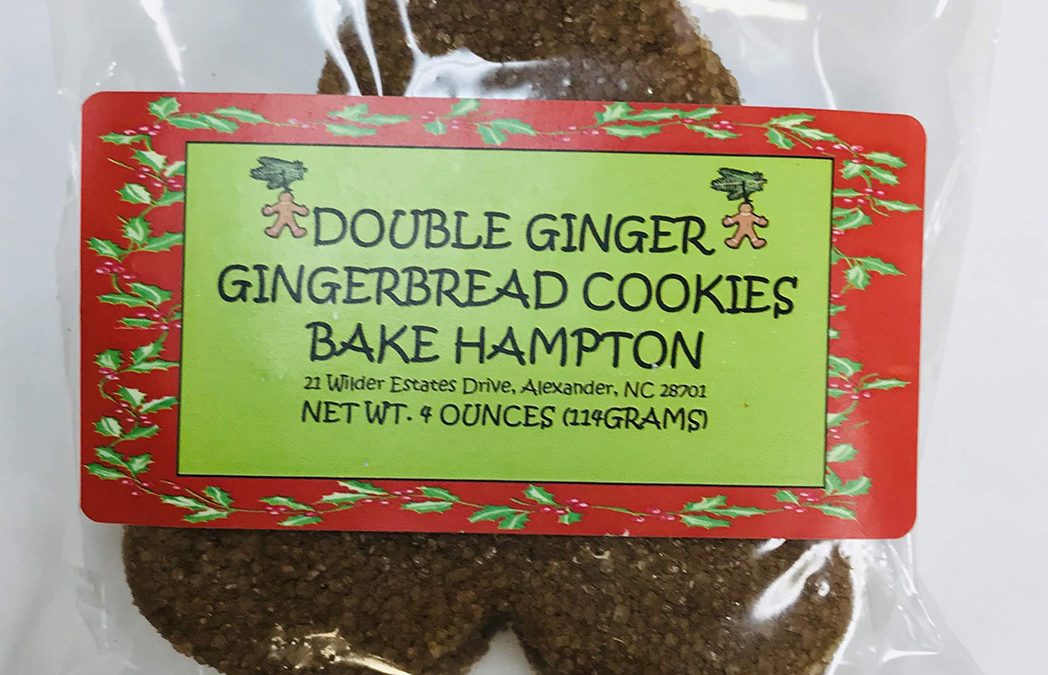 Bake Hampton Double-Ginger Gingerbread Large Cookie