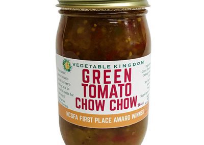 Vegetable Kingdom Green Tomato Chow Chow
