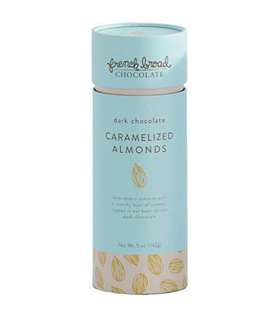 French Broad Chocolate Caramelized Almonds