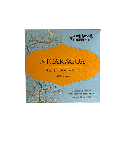 French Broad Chocolate Nicaragua Dark Chocolate Square